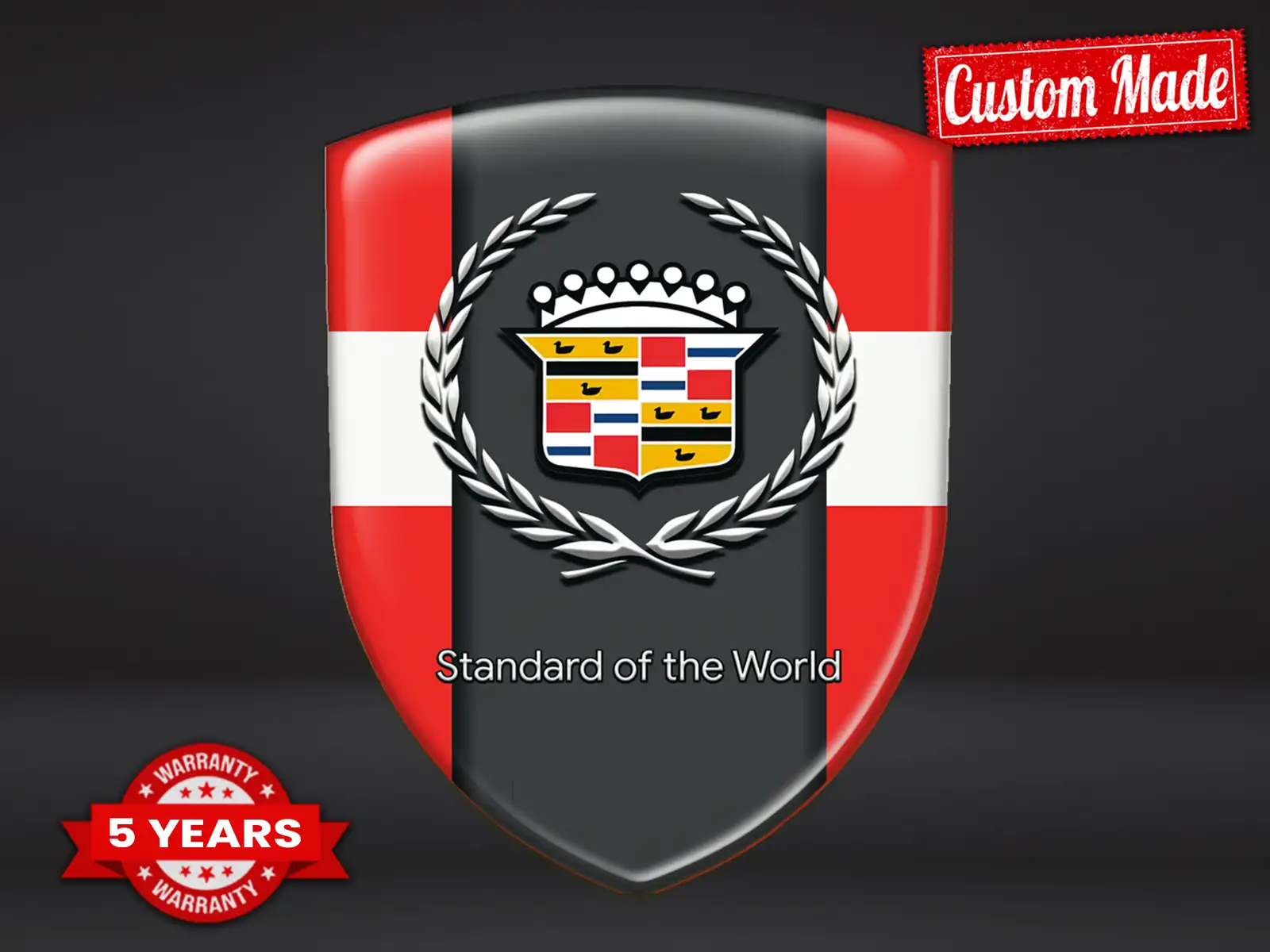 Cadillac Custom Car Window Stickers Pro Edition Durable Sports ST